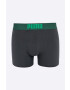 Puma Boxerky Placed logo boxer 2p green (2-pack) 90651904 - Pepit.cz