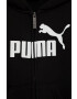 Puma Dětská mikina 586967 černá barva s potiskem - Pepit.cz