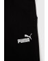 Puma Dětské kalhoty 587038 černá barva s potiskem - Pepit.cz