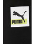 Puma Kalhoty 533654 pánské černá barva s potiskem - Pepit.cz