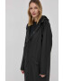 Rains Bunda Longer Jacket černá barva přechodná 18360.01-Black - Pepit.cz