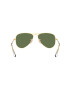 Ray-Ban Dětské sluneční brýle Junior Aviator zelená barva 0RJ9506S-Polarized - Pepit.cz