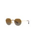 Ray-Ban Dětské sluneční brýle Junior Jack hnědá barva 0RJ9565S-Polarized - Pepit.cz