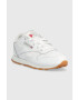 Reebok Classic Dětské kožené sneakers boty CLASSIC LEATHER bílá barva - Pepit.cz