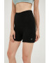 Reebok Classic Kraťasy dámské černá barva hladké high waist - Pepit.cz