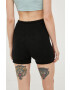 Reebok Classic Kraťasy dámské černá barva hladké high waist - Pepit.cz