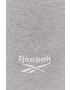 Reebok Kraťasy GS9351 dámské šedá barva melanžové medium waist GS9351-MGREYH - Pepit.cz