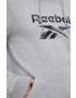 Reebok Mikina dámská šedá barva melanžová - Pepit.cz