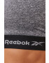 Reebok Sportovní podprsenka C9489 šedá barva - Pepit.cz