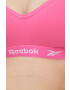 Reebok Sportovní podprsenka F9793 růžová barva - Pepit.cz