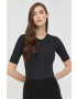 Spanx Body Suit Yourself Ribbed Short dámské bílá barva - Pepit.cz