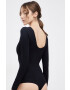 Spanx Funkční prádlo SCOOP NECK LONG SLEEVES BODYSUIT černá barva hladké - Pepit.cz