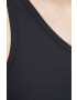 Spanx Zeštíhlující body Suit Yourself Ribbed One Shoulder černá barva - Pepit.cz