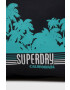 Superdry Batoh dámský tmavomodrá barva velký s potiskem - Pepit.cz