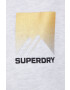 Superdry Mikina dámská šedá barva melanžová - Pepit.cz