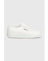 Superga Tenisky 2730 MID PLATFORM dámské bílá barva S2127IW - Pepit.cz