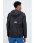 The North Face Bunda CONVIN ANORAK pánská černá barva přechodná oversize - Pepit.cz