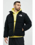 The North Face Bunda MEN S SHERPA NUPTSE JACKET pánská černá barva zimní - Pepit.cz