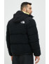 The North Face Bunda MEN S SHERPA NUPTSE JACKET pánská černá barva zimní - Pepit.cz