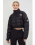 The North Face Bunda WOMEN’S RUSTA PUFFER dámská černá barva zimní - Pepit.cz