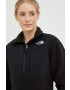 The North Face Mikina Womens Denali Cropped Fleece dámská černá barva NF0A7WXYJK31 - Pepit.cz