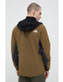 The North Face Outdoorová bunda AO Softshell Hoodie zelená barva - Pepit.cz