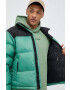 The North Face Péřová bunda 1996 RETRO NUPTSE JACKET pánská zelená barva zimní - Pepit.cz