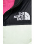 The North Face Péřová bunda NUPTSE SHORT JACKET dámská černá barva zimní - Pepit.cz