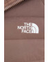 The North Face Péřová sportovní bunda Belleview hnědá barva - Pepit.cz