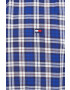 Tommy Hilfiger Bavlněné tričko tmavomodrá barva regular s límečkem button-down - Pepit.cz