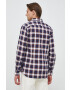 Tommy Hilfiger Bavlněné tričko tmavomodrá barva slim s límečkem button-down - Pepit.cz