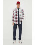 Tommy Hilfiger Košile bílá barva relaxed s límečkem button-down - Pepit.cz