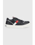 Tommy Hilfiger Dětské sneakers boty tmavomodrá barva - Pepit.cz