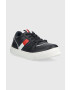 Tommy Hilfiger Dětské sneakers boty tmavomodrá barva - Pepit.cz