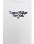 Tommy Hilfiger Dětské bavlněné tričko bílá barva - Pepit.cz