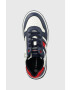 Tommy Hilfiger Dětské sneakers boty černá barva - Pepit.cz