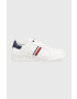 Tommy Hilfiger Dětské sneakers boty šedá barva - Pepit.cz