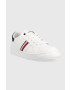 Tommy Hilfiger Dětské sneakers boty šedá barva - Pepit.cz