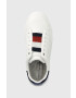 Tommy Hilfiger Dětské sneakers boty bílá barva - Pepit.cz