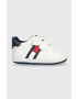 Tommy Hilfiger Dětské sneakers boty bílá barva - Pepit.cz