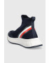 Tommy Hilfiger Dětské sneakers boty tmavomodrá barva - Pepit.cz