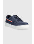 Tommy Hilfiger Dětské sneakers boty tmavomodrá barva - Pepit.cz