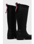 Tommy Hilfiger Holínky Th Overknee Rainboot Monogram dámské černá barva - Pepit.cz