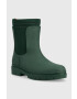 Tommy Hilfiger Holínky Rain Boot Ankle dámské zelená barva - Pepit.cz