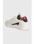 Tommy Hilfiger Kožené sneakers boty ELEVATED CUPSOLE LEATHER bílá barva FM0FM04490 - Pepit.cz