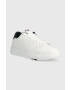 Tommy Hilfiger Kožené sneakers boty ELEVATED RBW CUPSOLE LEATHER tmavomodrá barva FM0FM04487 - Pepit.cz