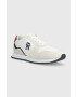 Tommy Hilfiger Kožené sneakers boty RUNNER EVO LEATHER bílá barva FM0FM04479 - Pepit.cz