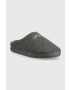 Tommy Hilfiger Pantofle Home Slipper Felt šedá barva - Pepit.cz