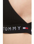 Tommy Hilfiger Podprsenka černá barva - Pepit.cz