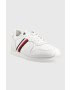 Tommy Hilfiger Sneakers boty bílá barva - Pepit.cz